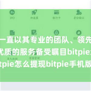 一直以其专业的团队、领先的技术和优质的服务备受瞩目bitpie怎么提现bitpie手机版下载