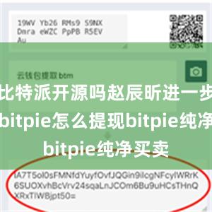 比特派开源吗赵辰昕进一步指出bitpie怎么提现bitpie纯净买卖